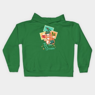 Tis the Season Letter Carrier Gift Design Kids Hoodie